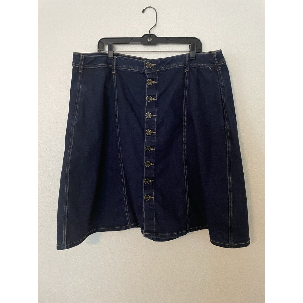 Venezia Women Denim Skirt Size 22 Blue Jean